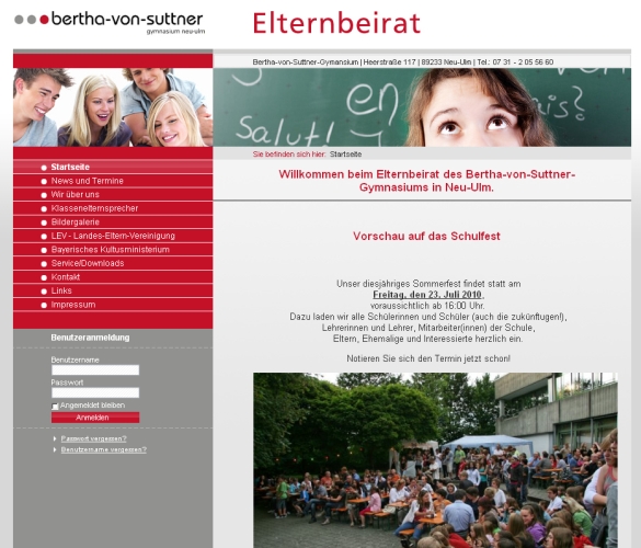Elternbeirat Bertha-von-Suttner-Gymnasium
