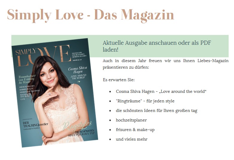 Simply Love Magazin